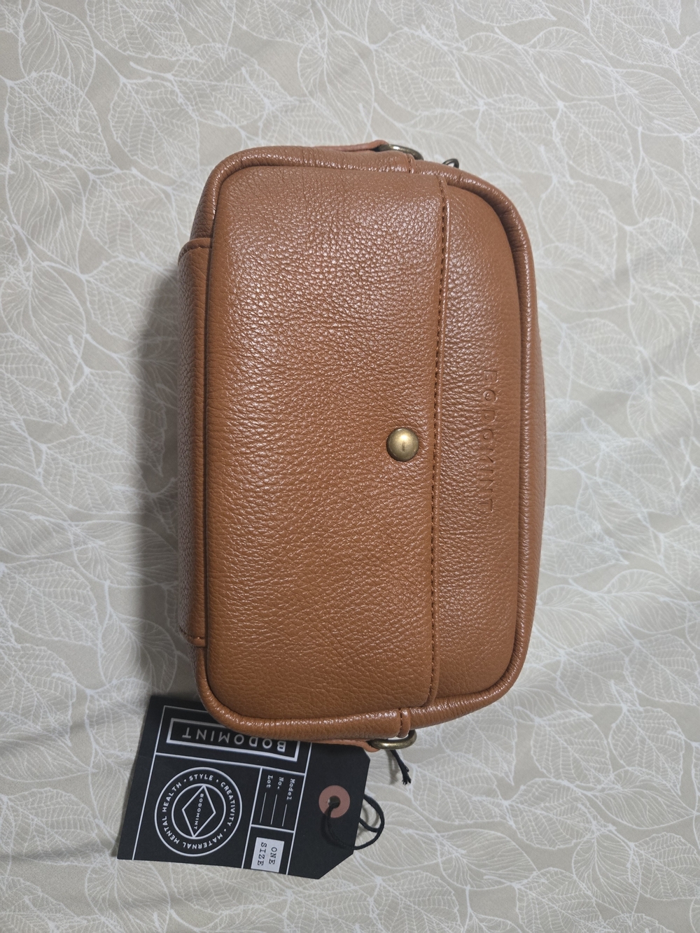 NWT Bodomint Leather Belt Bag - Tan